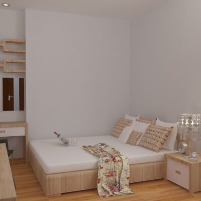 chung cư CT1 Vân Canh, 80m2 2PN 2WC ban công Đông Nam